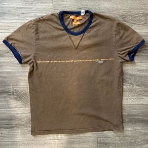 Ben Sherman Brown and Blue Sweater